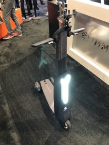 Une trottinette ergonomique et design au CES 2018 !